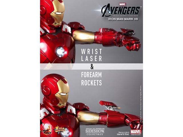 Iron Man Mark VII The Avengers 1:6 Scale 12' Figure By Hot Toys