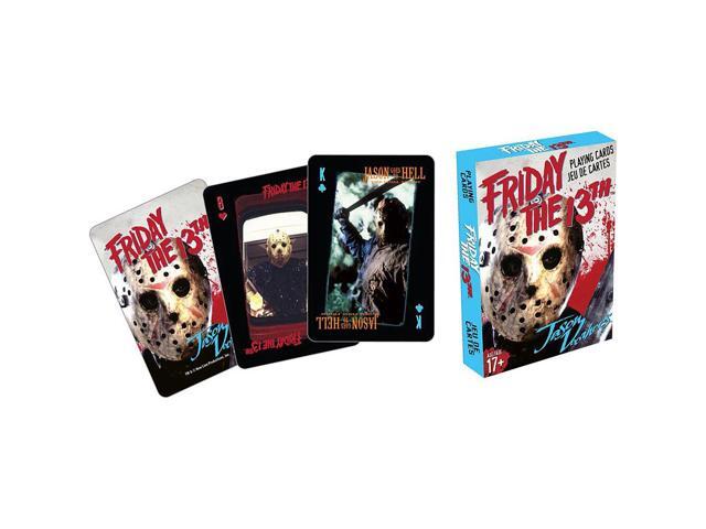 Playing Card - Friday the 13th - Cast Poker Card Game New Licensed 52319