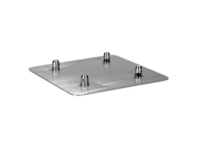 Global Truss 12 x 12 Inch Square Aluminum Base Plate for F34 Truss Box SQ-4137