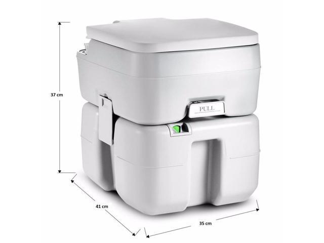 SereneLife SLCATL320 5.3 gal Outdoor & Travel Portable Toilet