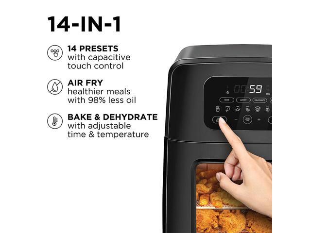 Chefman Family Sized Auto Stir 14 in 1 Digital LED Air Fryer and Convection Oven