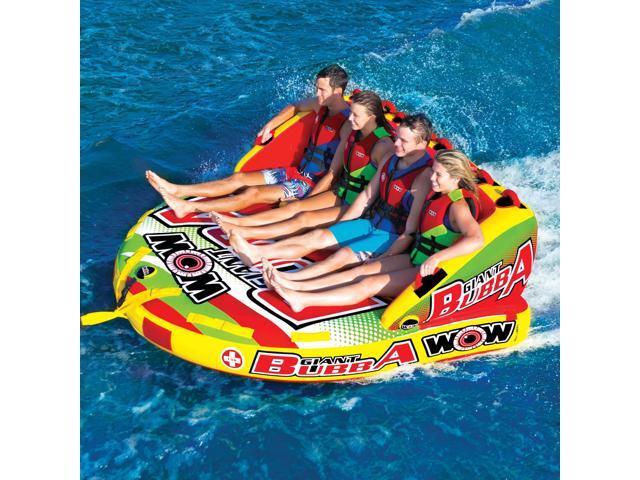 WOW World of Watersports Giant Bubba High Visibility 4 Person Towable