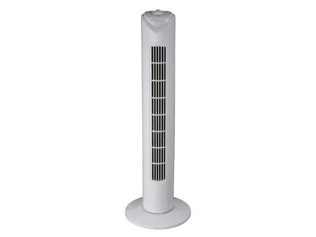 Photos - Computer Cooling OPTIMUS F-8449WH 32 Inch 3 Speed Home Oscillating Tower Fan with Timer, Wh 