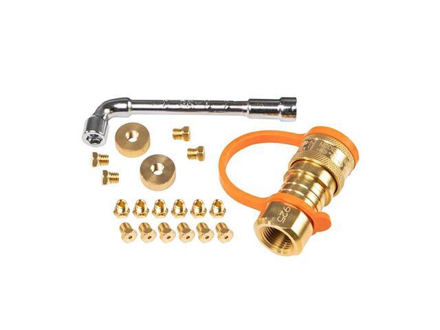 Blackstone Griddle Accessories Propane to Natural Gas Conversion Kit, 10ft Hose