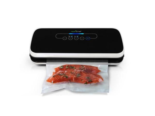 NUTRICHEF PKVS18BK Nutrichef Automatic Food Vacuum Sealer - Electric Air Sealing Preserver System (Black)