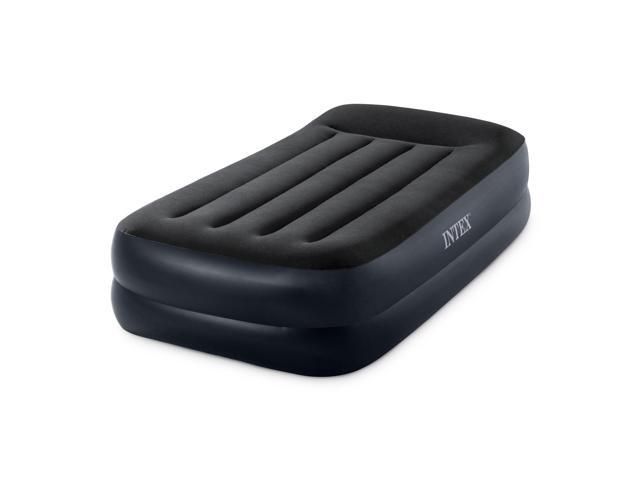 Intex Dura-Beam Series Pillow Rest Raised Twin Airbed with Internal Pump