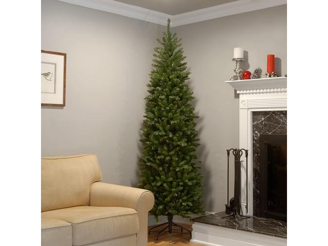 National Tree Company KW750070 7' Kingswood Fir Pencil Tree - 29' x 29' x 84' - Green Tree, Green Tree Stand
