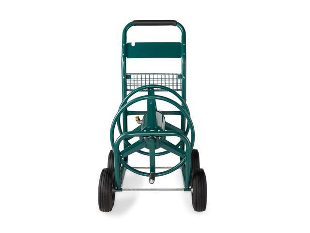 LIBERTY GARDEN 2LRK8 Portable Hose Cart,Steel,17 In. Dia.