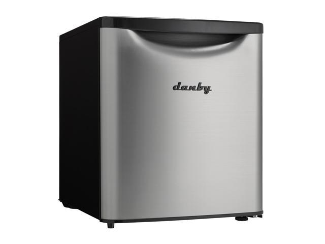 Danby 1.7 Cubic Foot Contemporary Classic Compact Refrigerator, Stainless Finish photo