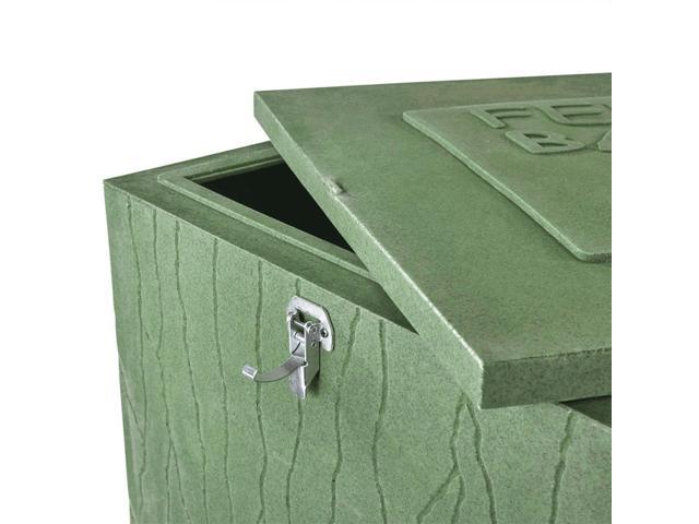 Banks Outdoors Gravity Fed Feed Bank Deer & Game Hunting Feeder 300 Lb Capacity