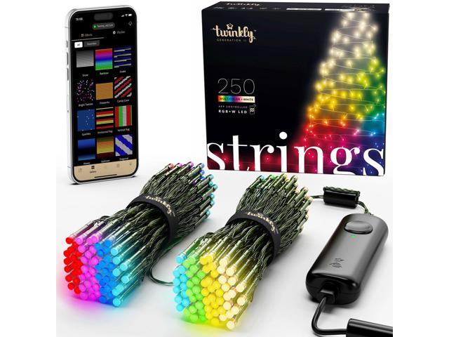 Photos - LED Strip Twinkly Strings App-Controlled Smart LED Christmas Lights 250 Multicolor & 