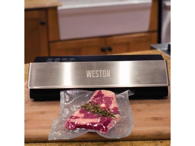 Weston 11' 210W One Touch Professional Advantage Kitchen Meat Vacuum Sealer 65-0501-W
