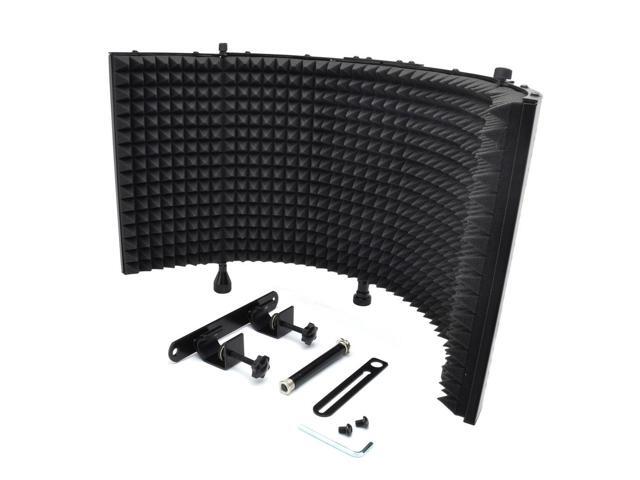 Microphone Isolation Shield with Sound Dampening Foam