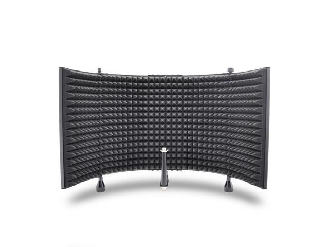 Microphone Isolation Shield with Sound Dampening Foam
