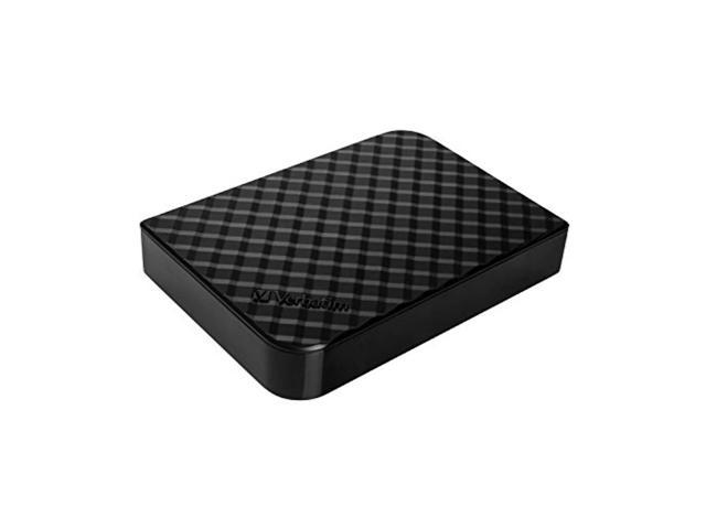 verbatim 3tb store 'n' save desktop hard drive, usb 3.0, diamond black 97581
