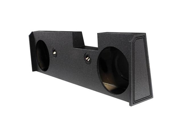 QPower Dual 12' Q Bomb Subwoofer Box for GMC/Chevy 14-16 4-Door Crew Cab Trucks