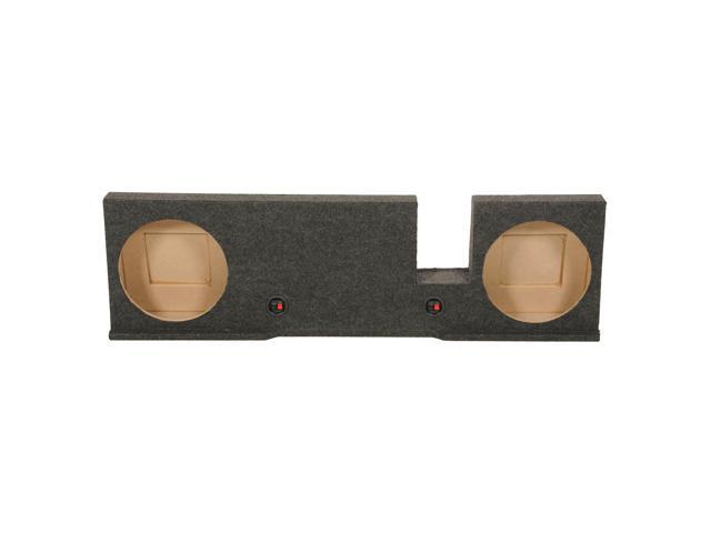 QPower 2004-2008 Ford F150 Xcab or Super Crew Dual 12' Subwoofer Box Enclosure
