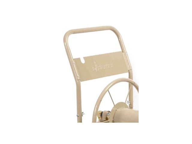 Liberty Garden 870 Four Wheel Industrial Hose Cart - 4 Casters - 8' Caster Size - Steel Frame - Tan