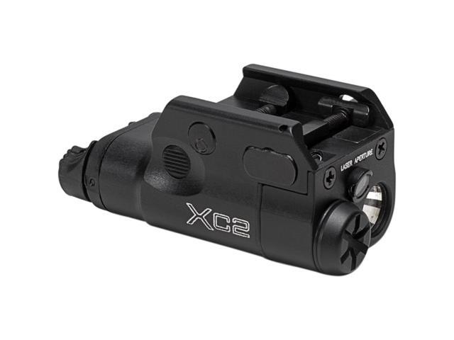 Surefire XC2 Weaponlight, Pistol, 300 Lumen LED, Light/Laser Combo, Black XC2-A