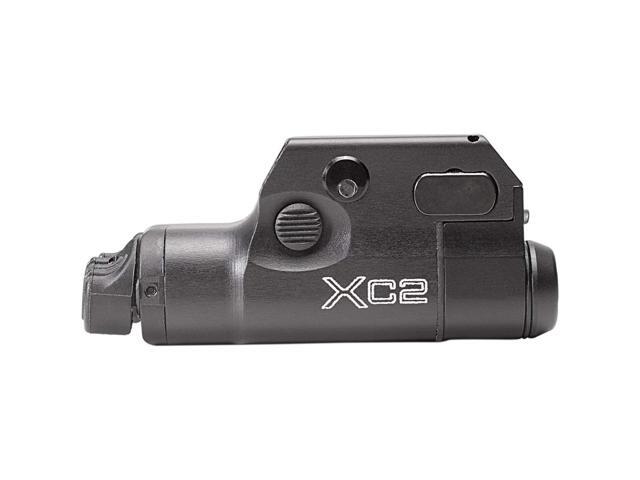 Surefire XC2 Weaponlight, Pistol, 300 Lumen LED, Light/Laser Combo, Black XC2-A