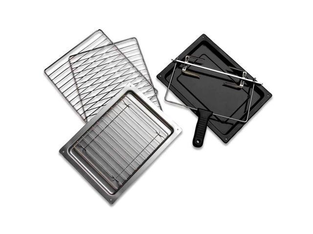 Hamilton Beach - Countertop Oven with Convection and Rotisserie - Black/Brushed Stainless Steel - image 4