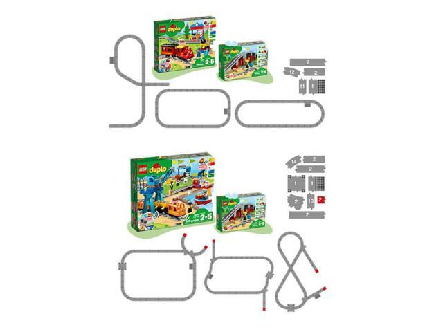 Lego Duplo 6213749 Children's Train Bridge and Tracks 26 Piece Building Set