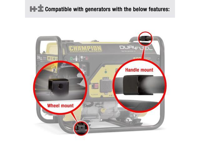 CHAMPION POWER EQUIPMENT 40065 Generator Wheel Kit,For Generator