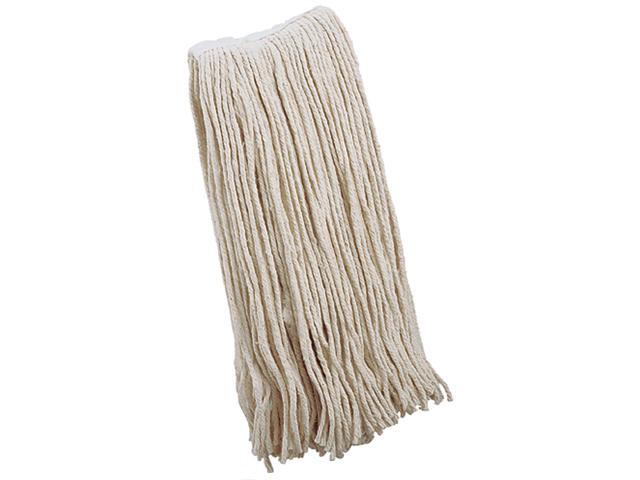 Libman Cut-End Wet Mop Head Recycled Cotton Blend 20 oz. White 00975