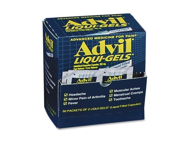 Acme United Corporation ACM016902 Advil Liqui-Gels- Single Dose Med Pack- 2-PK