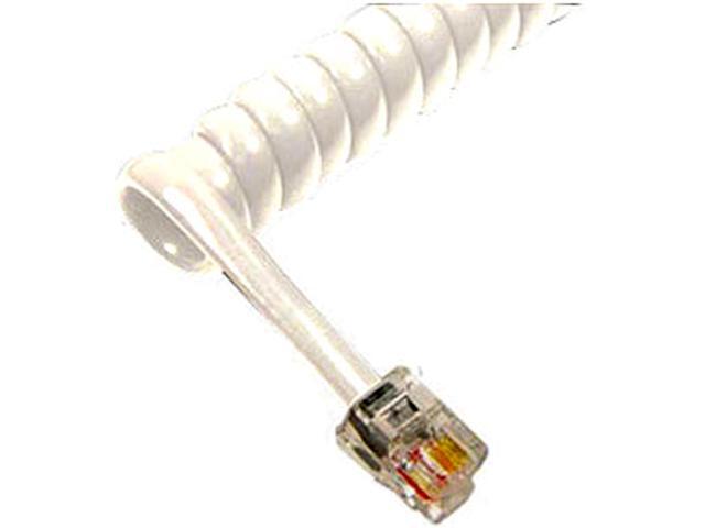 CABLESYS ICC-ICHC406FWH GCHA444006-FWH / 6' HANDSET CORD - WHITE