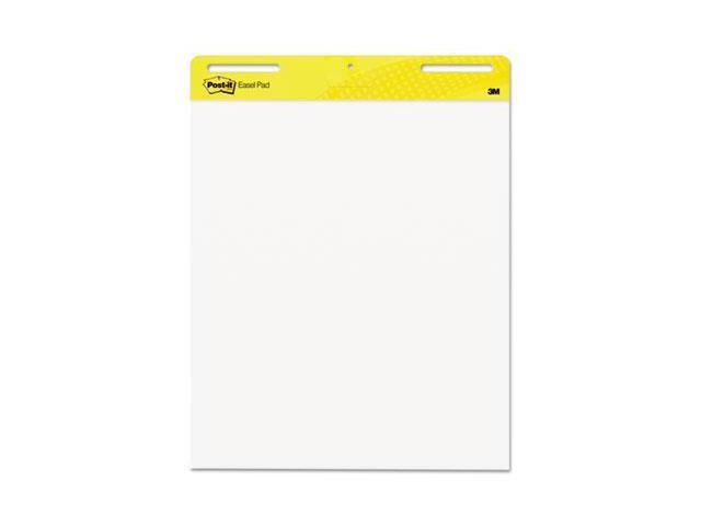 Post-it Self-Stick Easel Pad, 25 x 30, White, 30 Sheets/Pad, 4 Pads/Pack