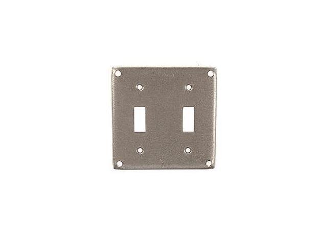 Raco Electrical Box Cover Galvanized Zinc Includes Screws 803C