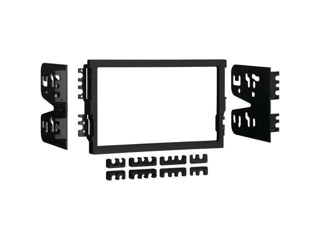 Metra - Dash Kit for Select 1999-2001 Hyundai Sonata DIN DDIN - Black - image 4