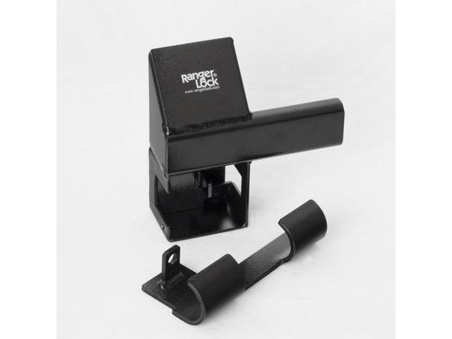RANGER LOCK RDSC-00 Padlock Guard,Hardened Steel,Blk,9'L