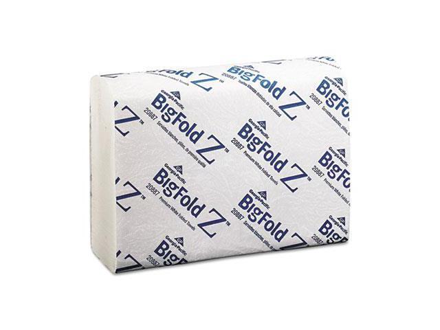 Georgia Pacific Professional BigFold Paper Towels 10 1/5 x 10 4/5 White 220/Pack 10 Packs/Carton 33587