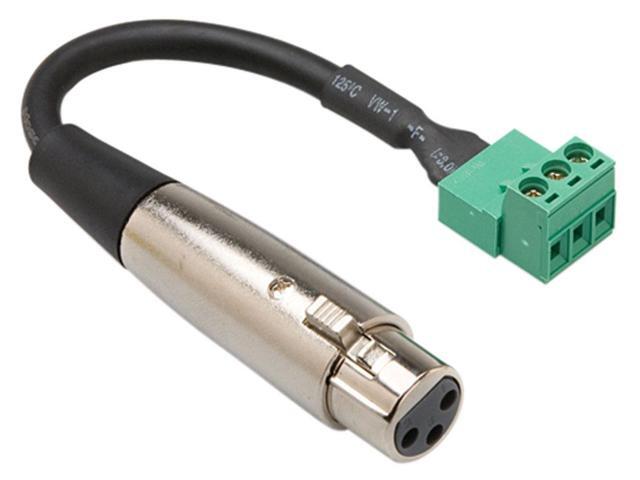 Hosa Technology PHX106FBULK XLR3F to PHX3M Adapter
