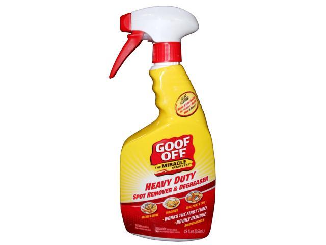 GOOF OFF FG659WM Heavy Duty Remover Degreaser, 22 Oz Trigger Spray Bottle,