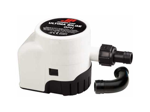 JOHNSON PUMP ULTIMA BILGE 600 GPH 3/4 HOSE DURA PORTS photo