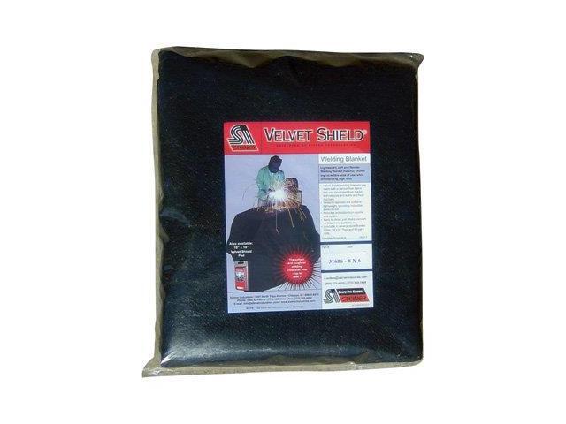 STEINER 316-4X6 Welding Blanket, Carbon Fiber, 6 ft. W., 4 ft. H., 16 oz/sq yd,