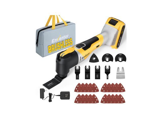 Photos - Other Power Tools Enventor Power Brushless Electric Cordless Oscillating 28 Piece Multi-Tool