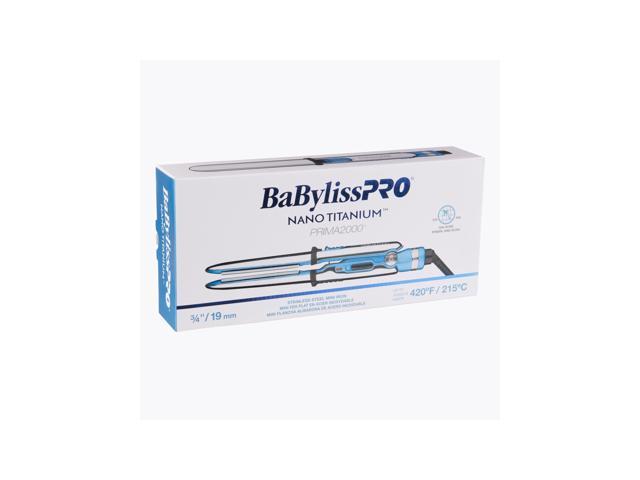 Photos - Other sanitary accessories BaByliss BabylissPro BABSS2000UC Nano Titanium Prima 2000 Portable Mini Travel Flat 