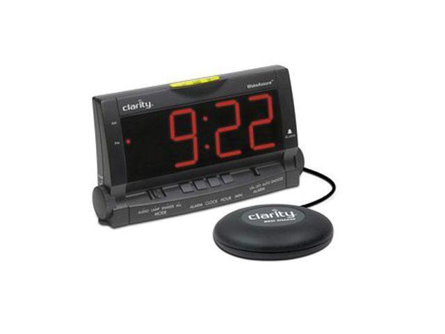 Clarity Wake Assure Loud Buzzer Amplified Alarm Clock With Bed Shaker