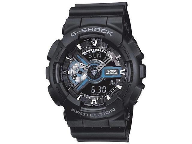 Casio GA1101B Mens Black G-Shock Analog-Digital Watch