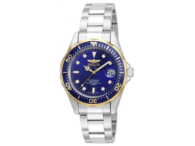 Invicta Men's Pro Diver Blue Dial Stainless Steel