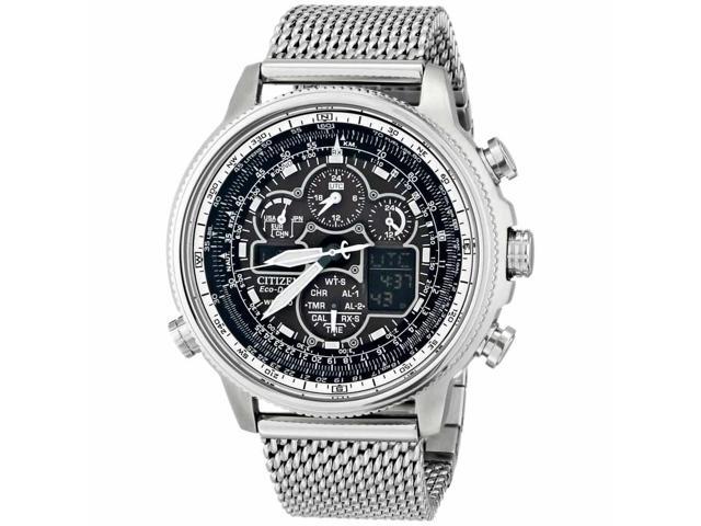 Citizen Eco-Drive Navihawk A-T Mens Digital Chrono Watch JY8030-83E
