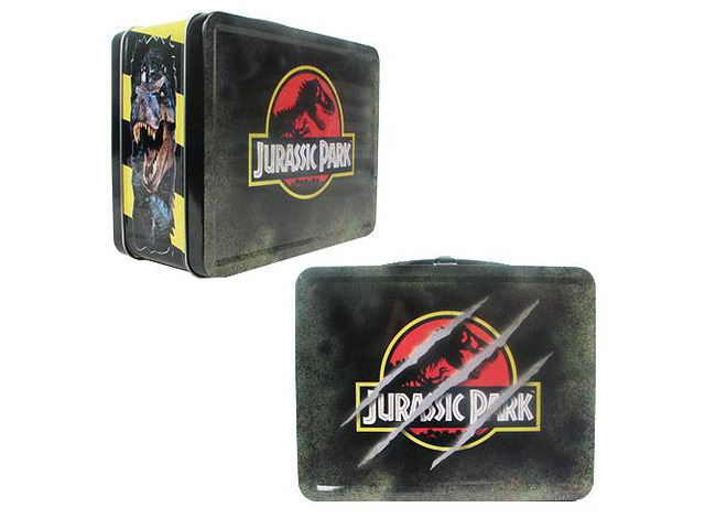 Jurassic Park Retro Style Tin Tote Lunch Box