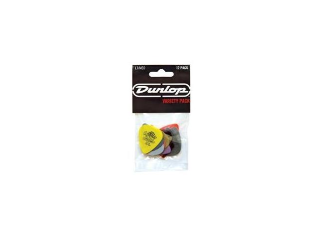 Dunlop Variety Guitar Pick 12 Packs - Light/Medium