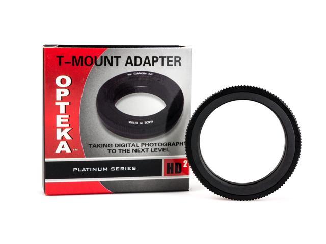 Opteka T-Mount (T2) Adapter for Nikon D5, D4, D3, D810, D800, D750, D500, D610, D600, D300, D7500, D7200, D7100, D5600, D5500, D5300, D5200, D5100,...