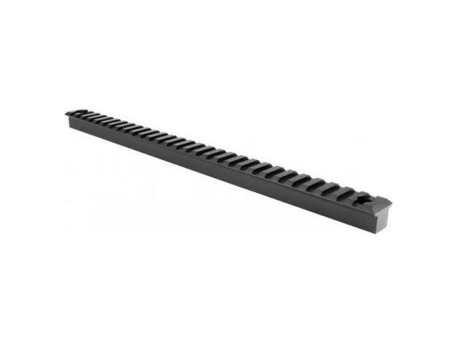 AimSports 12in. X 0.64in. Uncut Rail, Black