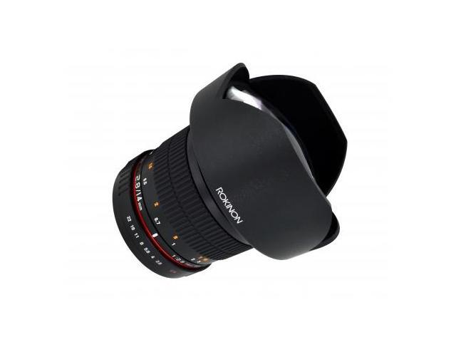 Rokinon 14mm f/2.8 IF ED UMC Manual Focus Lens with AE Chip for Canon EF Camera